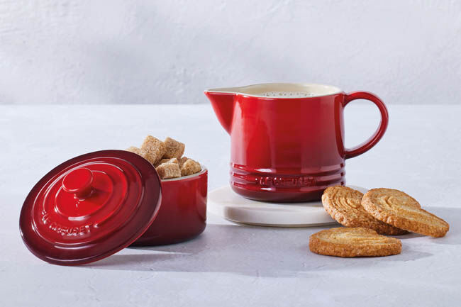 Stoneware Signature Milk & Sugar SetCerise image number 4