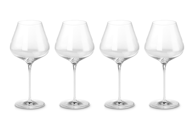 Set of 4 Red Wine Glasses image number 1