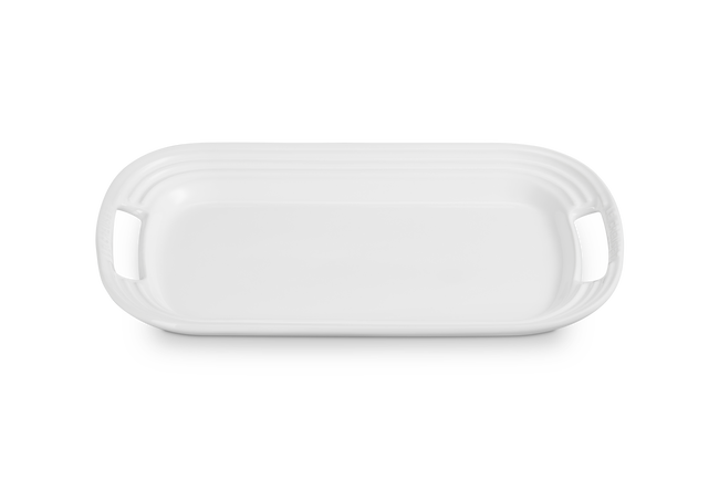 Stoneware BBQ PlatterWhite image number 2