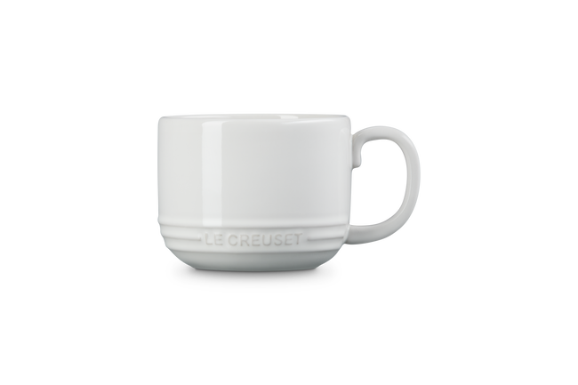 Le Creuset Stoneware San Fran Mug 250ml WhiteWhite image number 3