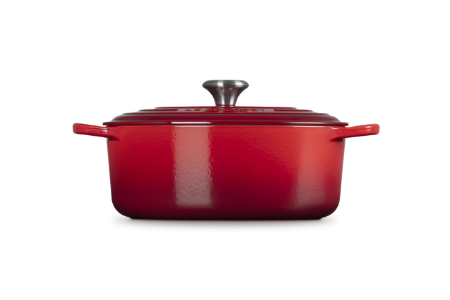 Cast Iron Signature Oval CasseroleCerise image number 3
