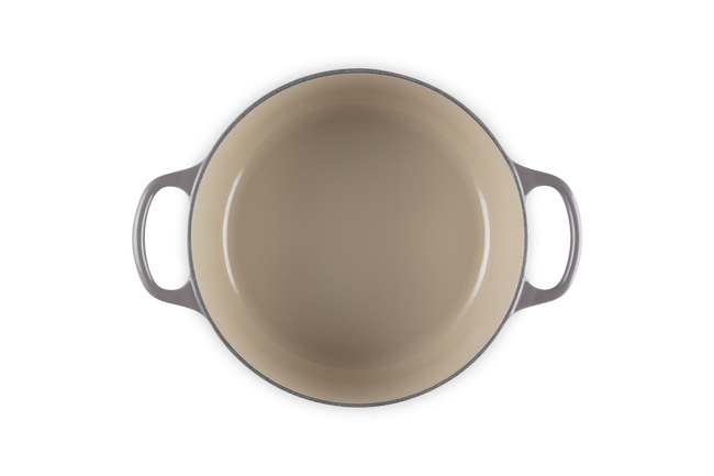 Cast Iron Signature Round CasseroleFlint image number 5