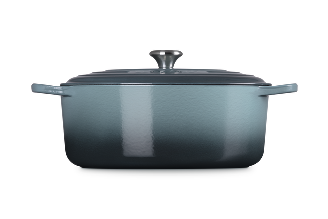 Cast Iron Signature Oval CasseroleOcean image number 3