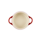 Le Creuset Stoneware Holly Mini Casserole with Gold Decal 10cm image number 4