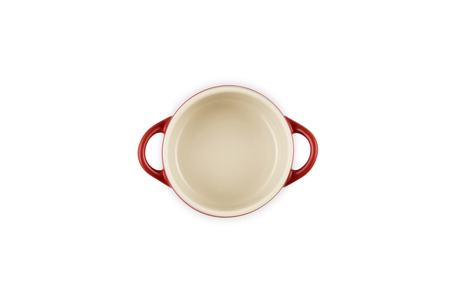Le Creuset Stoneware Holly Mini Casserole with Gold Decal 10cm image number 4