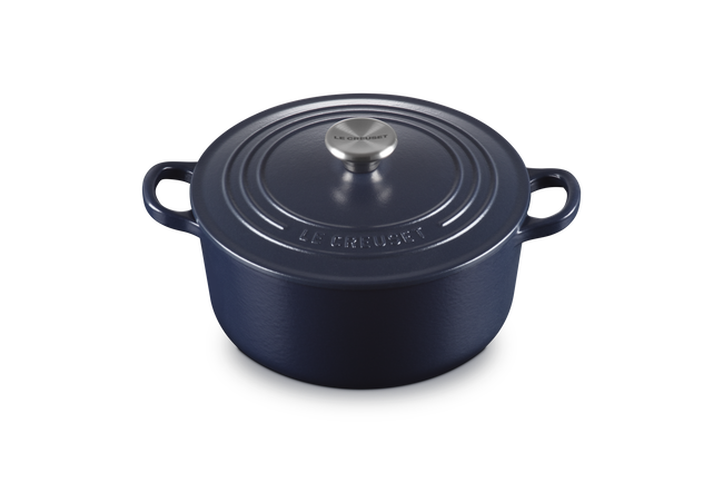 Round Cocotte 22cm NavyNavy image number 2