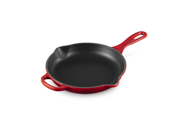 Cast Iron Signature Round SkilletCerise image number 6
