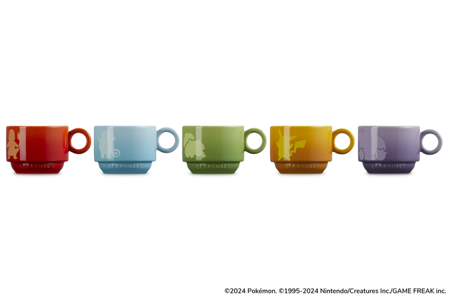 Pokémon Set of 5 Stacking Mugs image number 7