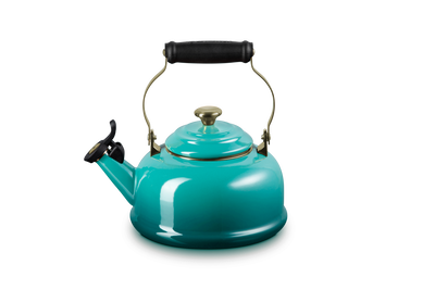 Le Creuset Whistling Teakettle with Gold Knob 1.6L