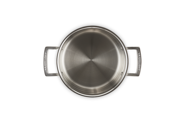 3-ply Stainless Steel Deep Casserole image number 7