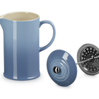 Stoneware Coffee PressChambray image number 5