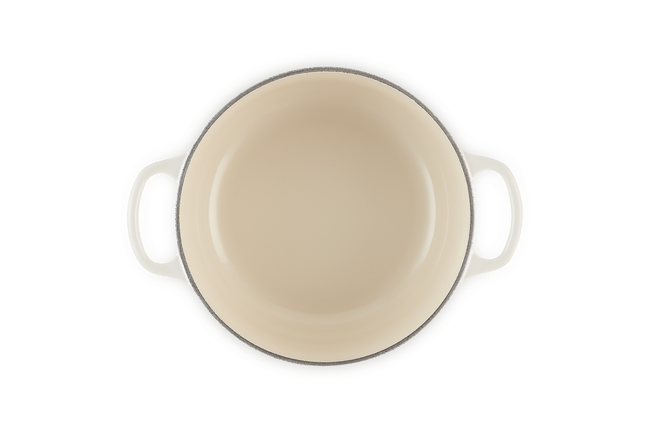 Cast Iron Signature Round CasseroleMeringue image number 5