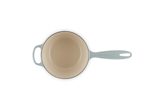 Le Creuset Cast Iron Signature Saucepan 18cm Sea SaltSea Salt image number 5