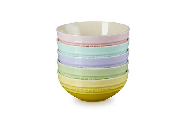 Stoneware Sorbet Set of 5 Multi-Bowls image number 1