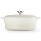 Cast Iron Signature Oval CasseroleMeringue image number 3