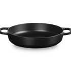 Le Creuset Cast Iron Signature Everyday Pan 28cm Matte BlackMatte Black image number 1