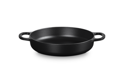 Le Creuset Cast Iron Signature Everyday Pan 28cm Matte Black