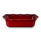 Stoneware Fluted Loaf Dish 23cmCerise image number 1
