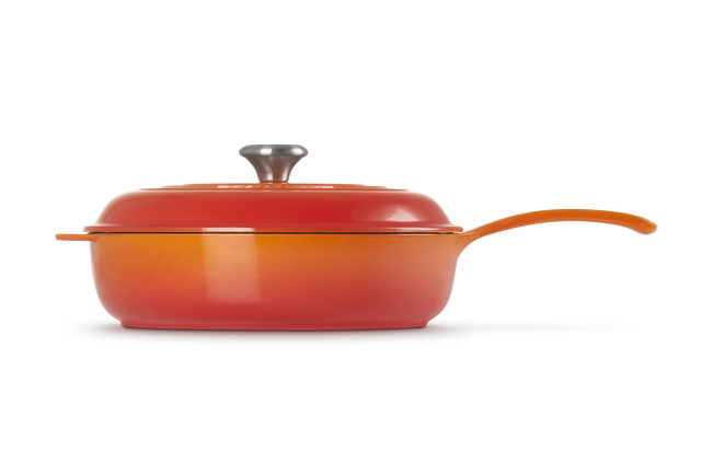 Cast Iron Signature Saut&eacute; Pan with Lid image number 3