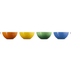 Stoneware Rainbow Set of 6 Snack Bowls image number 4