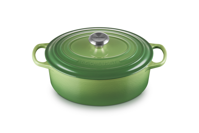 Cast Iron Signature Oval CasseroleBamboo image number 2