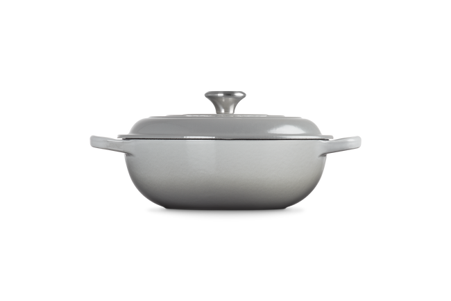 Cast Iron Signature Round Stew PotMist Grey image number 3