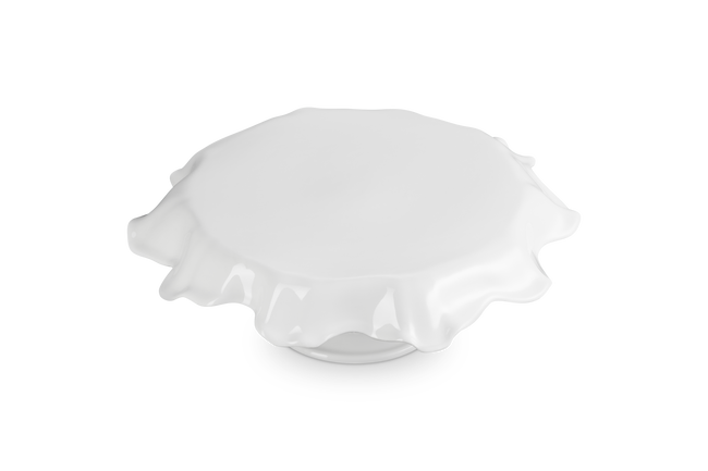 Stoneware Iris Cake Stand image number 2