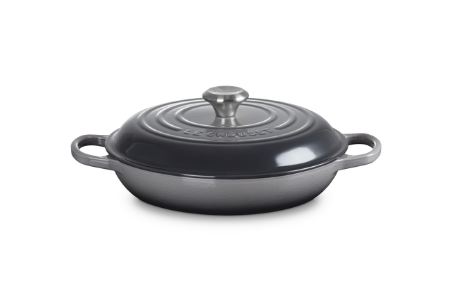 Le Creuset Cast Iron Signature Shallow Casserole 28cm FlintFlint image number 1