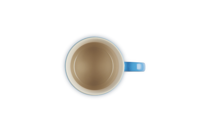 Le Creuset Stoneware London Cappuccino Mug 200ml Azure BlueAzure Blue image number 4
