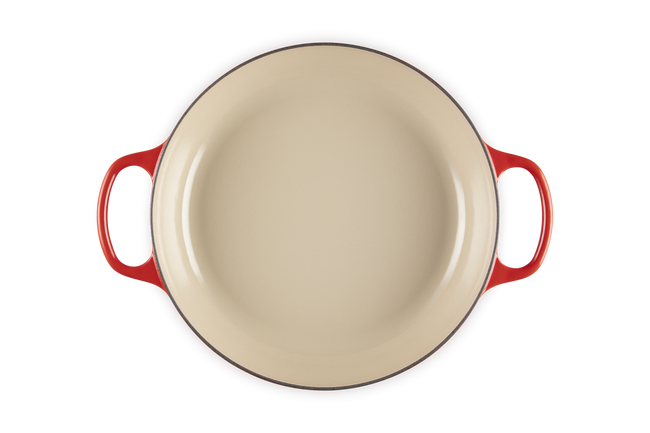 Cast Iron Signature Shallow Braiser with Glass Lid image number 5