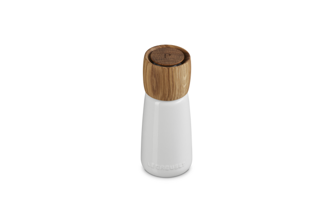 Le Creuset Top Grind Pepper Mill - 270ml White