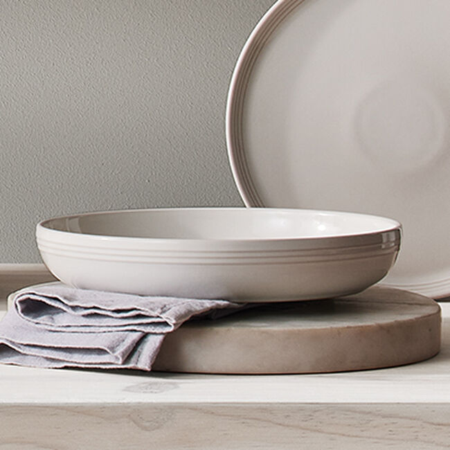 Stoneware Coupe Pasta Bowl image number 1