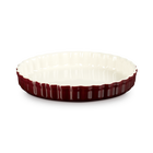 Stoneware Fluted Flan Dish image number 1