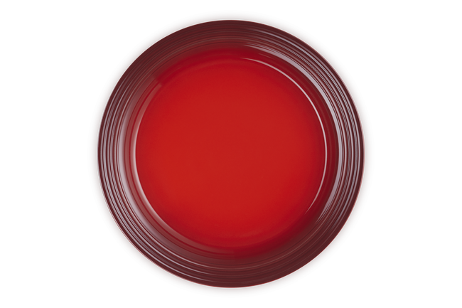 Stoneware Vancouver Dinner PlateCerise image number 1