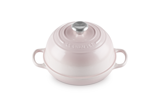 Le Creuset Cast Iron Signature Bread Oven 24cm Shell PinkShell Pink image number 2
