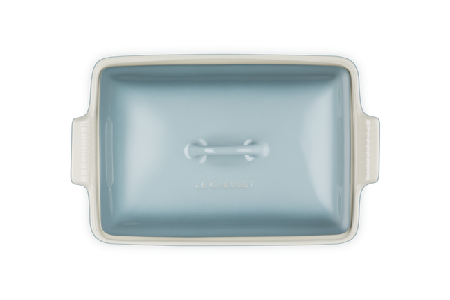 Stoneware Heritage Rectangular Dish with LidSea Salt image number 4