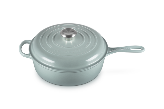 Le Creuset Cast Iron Signature Cassadou 26cmSea Salt image number 2