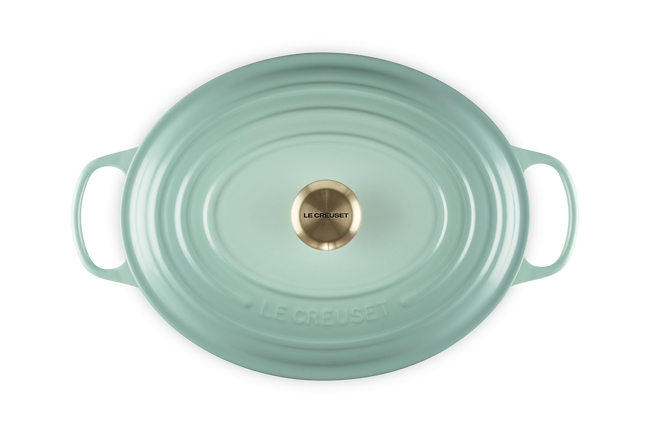 Cast Iron Signature Oval CasseroleSage image number 5