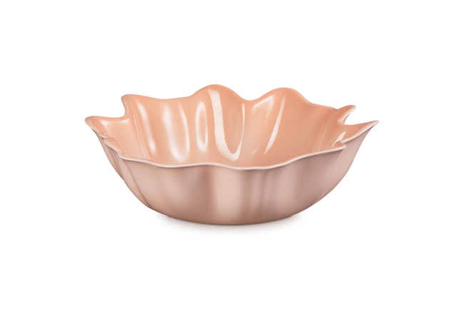 Stoneware Iris Serving BowlPêche image number 1