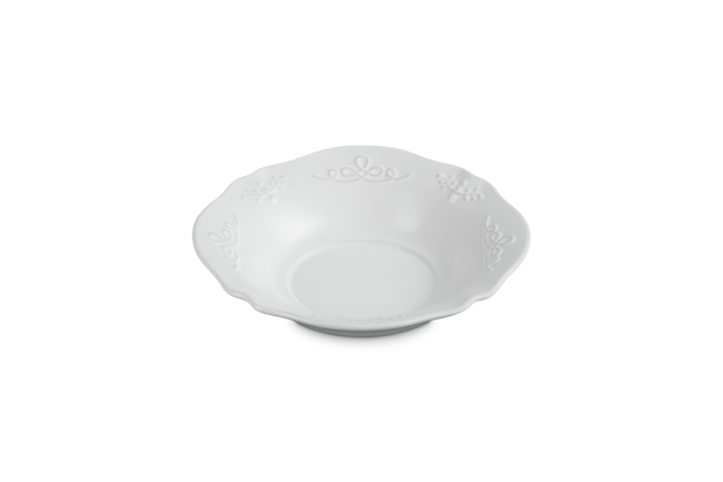 Le Creuset Stoneware Eternity Lace Dish Border Relief 20cm image number 2
