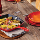 Cast Iron Signature Square Skillet GrillCerise image number 6