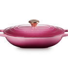 Le Creuset Cast Iron Signature Oblong Casserole 31cm BerryBerry image number 1