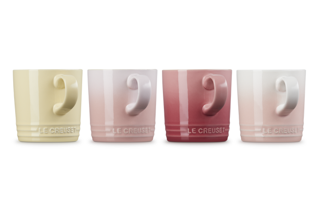 Stoneware Set of 4 Mugs image number 3