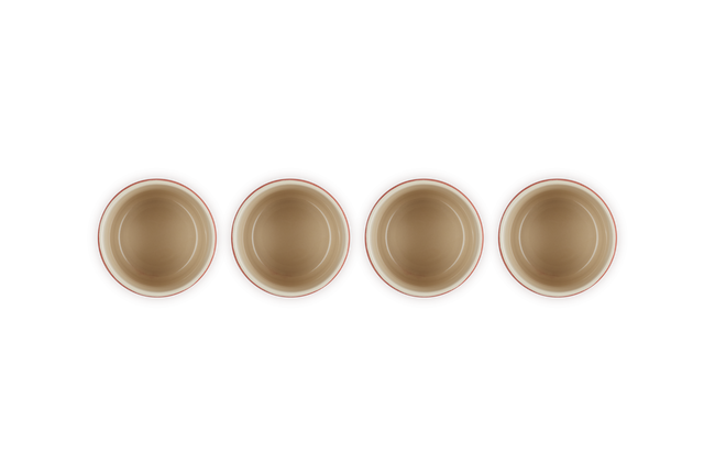 Stoneware Set of 4 Tasting CupsCerise image number 4