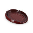 Le Creuset Stoneware Oval Spoon Rest GarnetGarnet image number 6