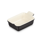 Stoneware Heritage Rectangular DishMatte Black image number 6