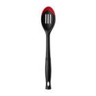 Professional Silicone Edge Slotted SpoonCerise image number 1