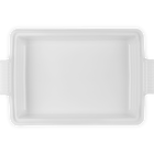 Stoneware Heritage Rectangular Dish with LidWhite image number 5
