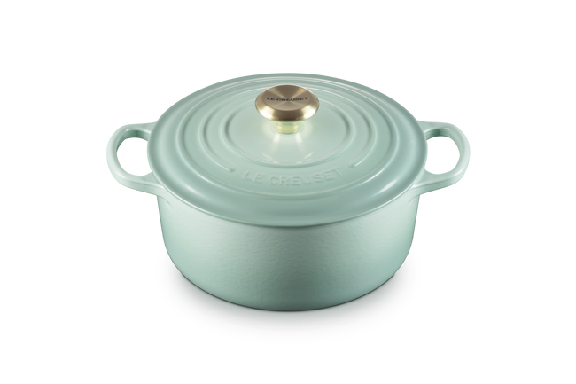 Cast Iron Signature Round CasseroleSage image number 2