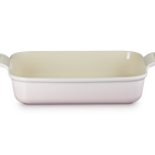 Stoneware 32cm Heritage Rectangular DishShell Pink image number 1